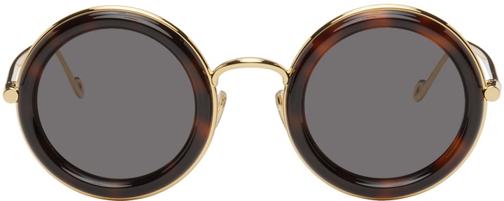 Photo: Loewe Tortoiseshell Round Sunglasses