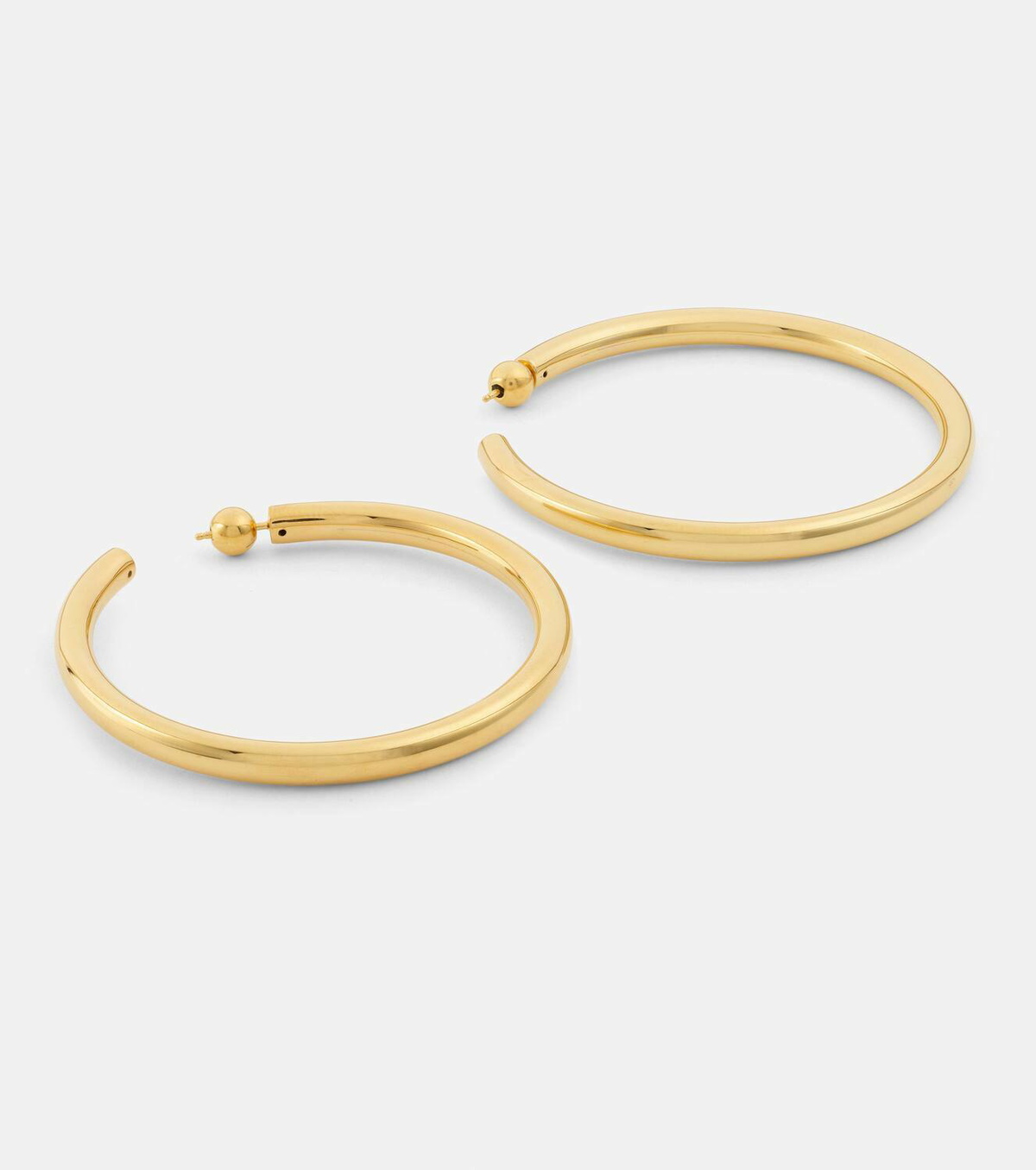 Sophie Buhai Everyday Large 18kt gold-plated sterling silver hoop earrings