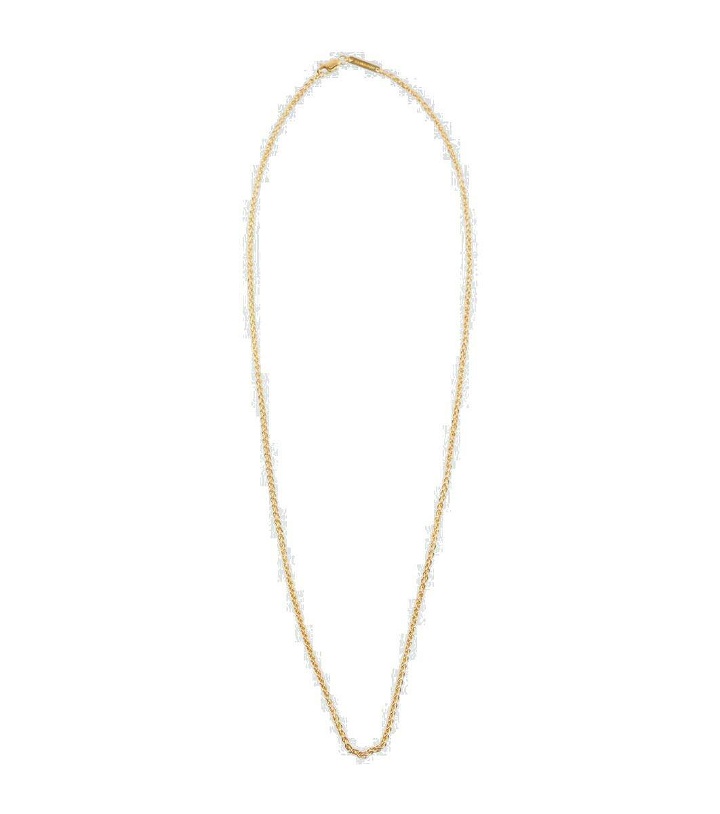 Photo: Tom Wood Spike gold-plated sterling silver necklace
