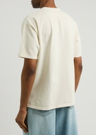 Rhude Sardines Printed Cotton T-shirt White