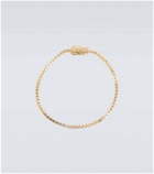 Tom Wood Square gold-plated sterling silver chain bracelet