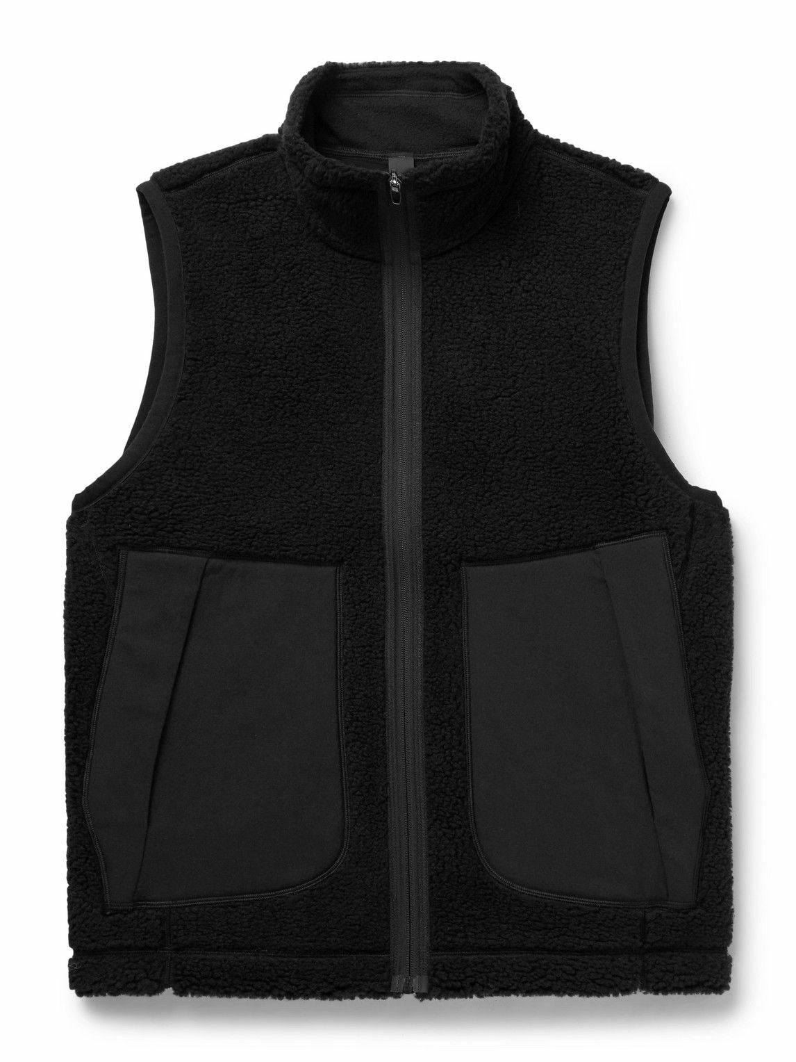 Lululemon - Shell-Trimmed Fleece Gilet - Black