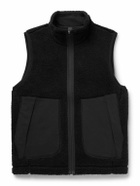 Lululemon - Shell-Trimmed Fleece Gilet - Black