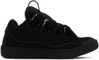 Lanvin Black Curb Sneakers