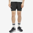 Nike Running Men's Aeroswift 4 Inch Short in Black/Summit White