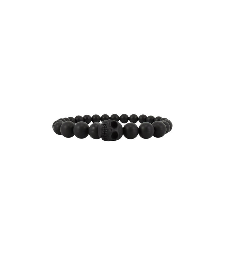 Photo: McQueen Skull beaded resin bracelet