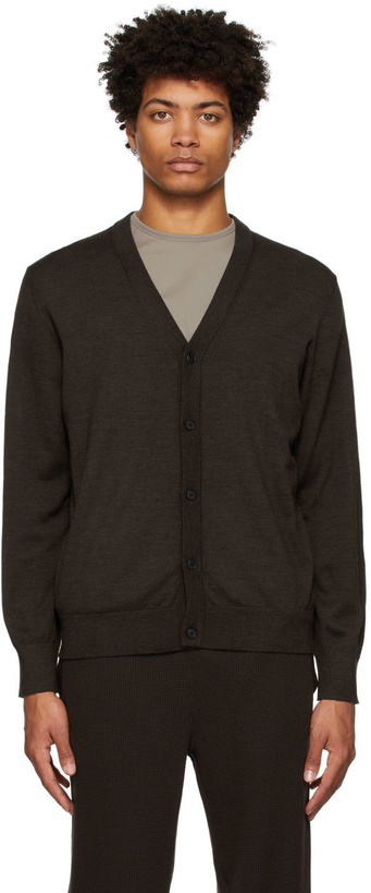 Photo: Theory Brown Wool Cardigan