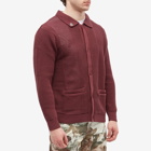 Fucking Awesome Men's Library Knit Shirt in Maroon