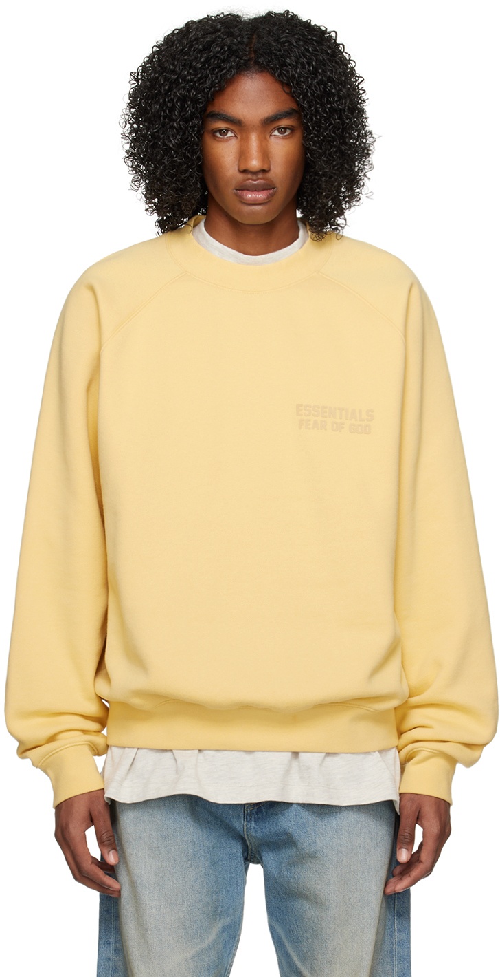 Photo: Essentials Yellow Raglan Sweatshirt