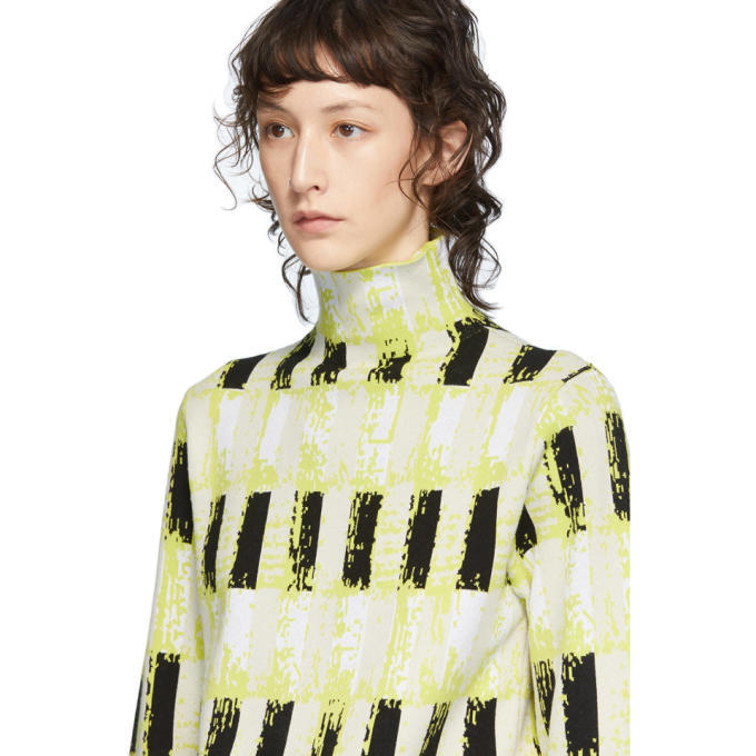 Namacheko Beige and Yellow Tsivot Turtleneck