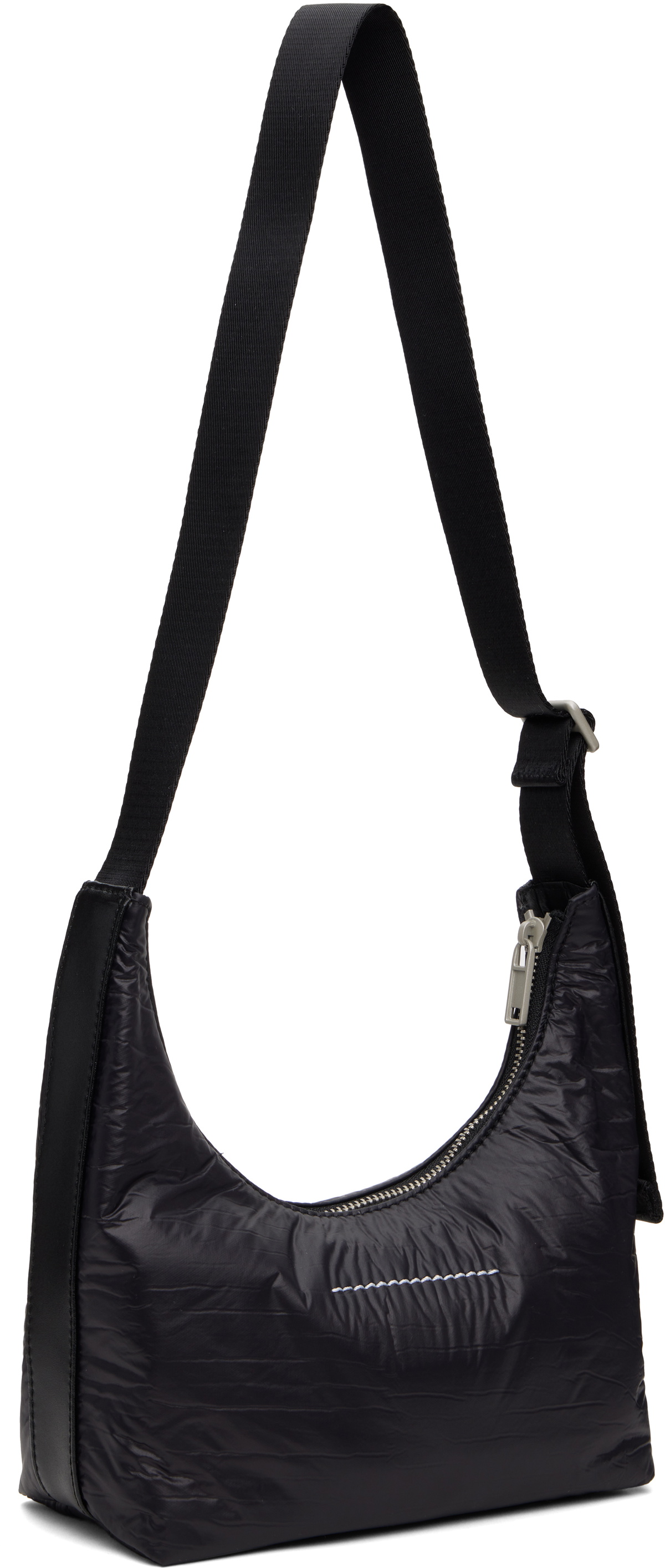 MM6 Maison Margiela Black Nylon Mini Bag MM6 Maison Margiela
