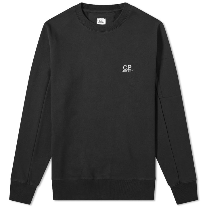 Photo: C.P. Company Patch Logo Crew Sweat