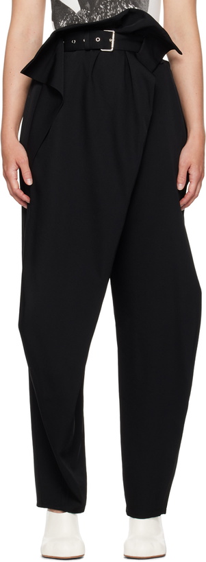 Photo: JW Anderson Black Fold Over Trousers