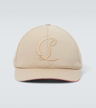 Christian Louboutin Mooncrest cotton baseball cap