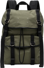 Maison Margiela Khaki High Tech Medium Backpack