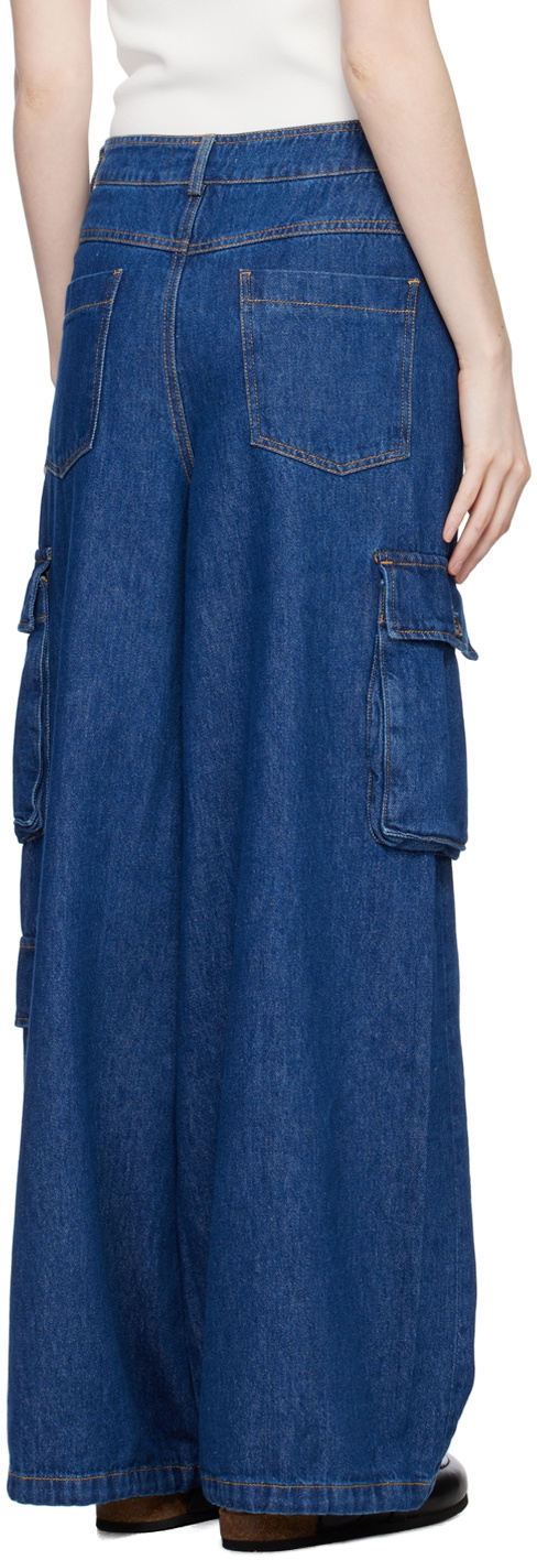 The Frankie Shop Blue Hailey Jeans