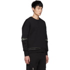 Alexander McQueen Black Zip Sweatshirt