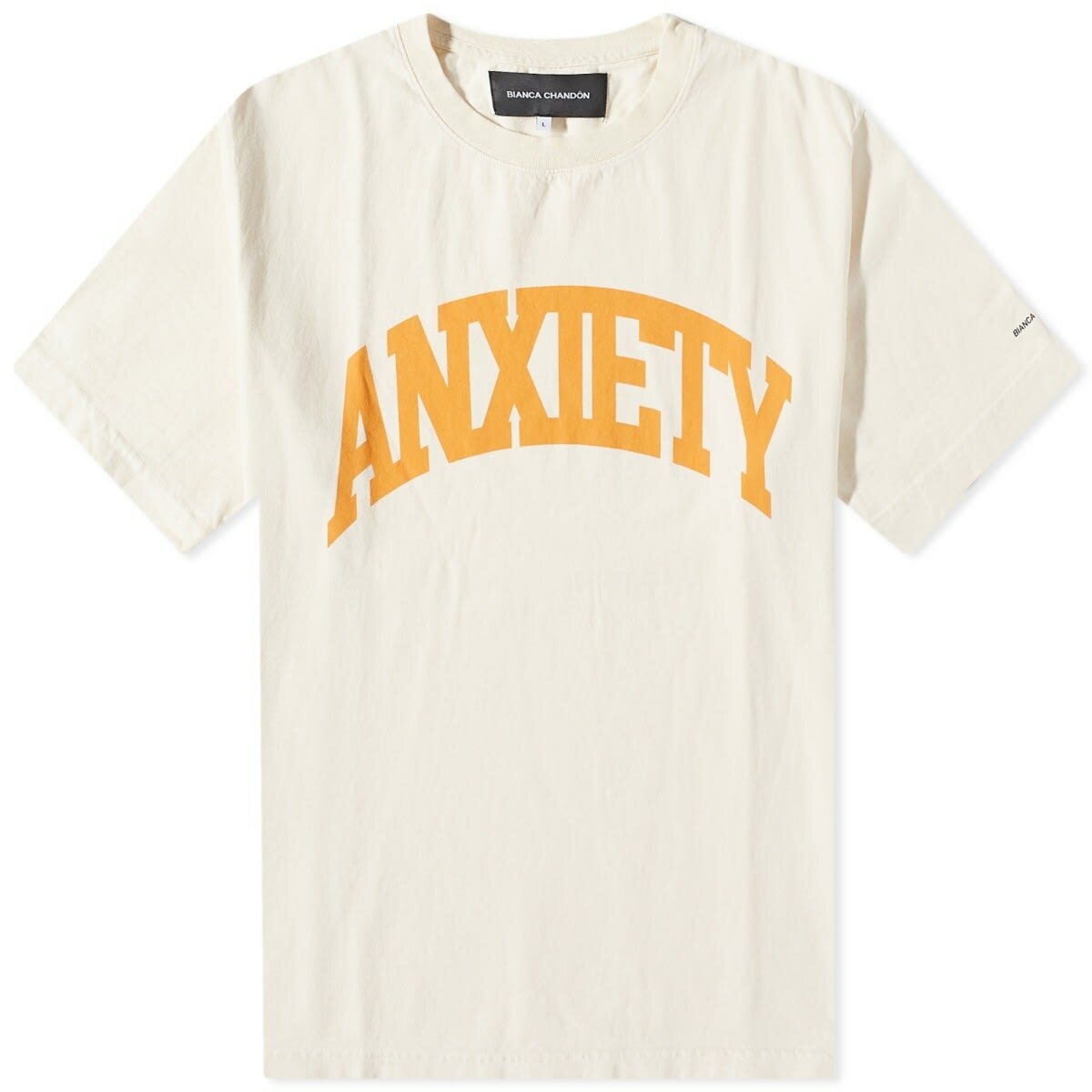 Photo: Bianca Chandon Men's Anxiety T-Shirt in Cream