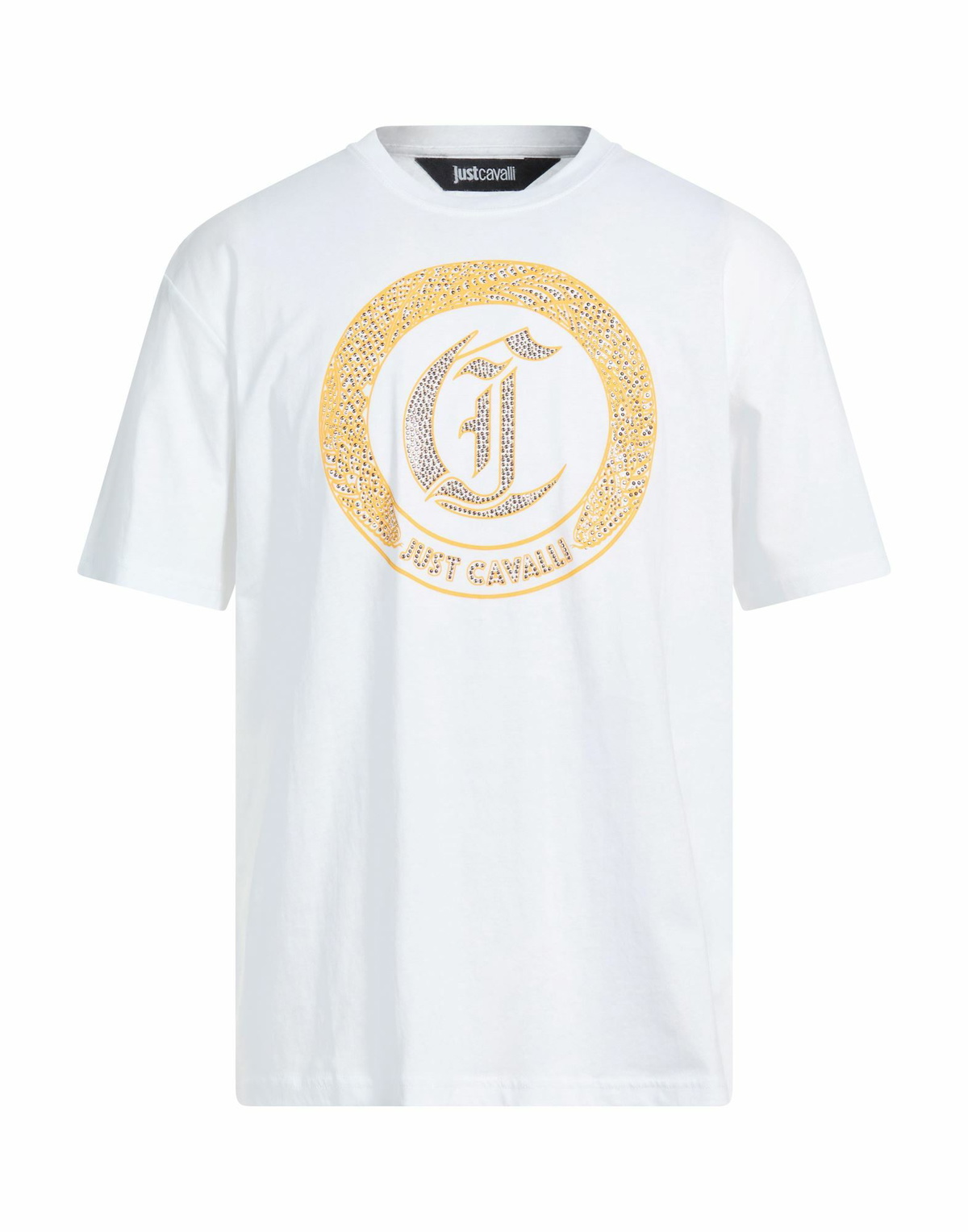 Just Cavalli Mens T-shirt in White
