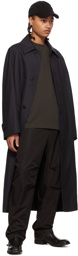 The Row Black Antico Trousers