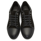 Lanvin Black Suede DBBI Sneakers