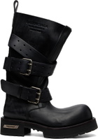 Balenciaga Black Venom High Boots