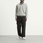Norse Projects Men's Sylane Relaxed Jersey Polo in Grey Melange