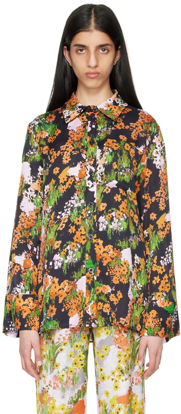 Stine Goya Black Summer Shirt