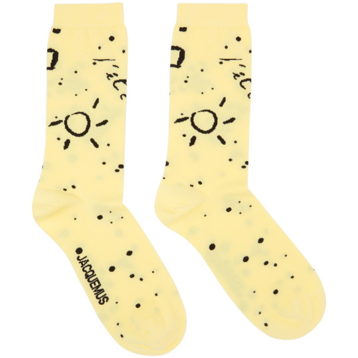 Photo: Jacquemus Yellow Les Chaussettes Ete 21 Socks