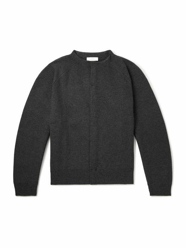 Photo: Amomento - Knitted Cardigan - Gray