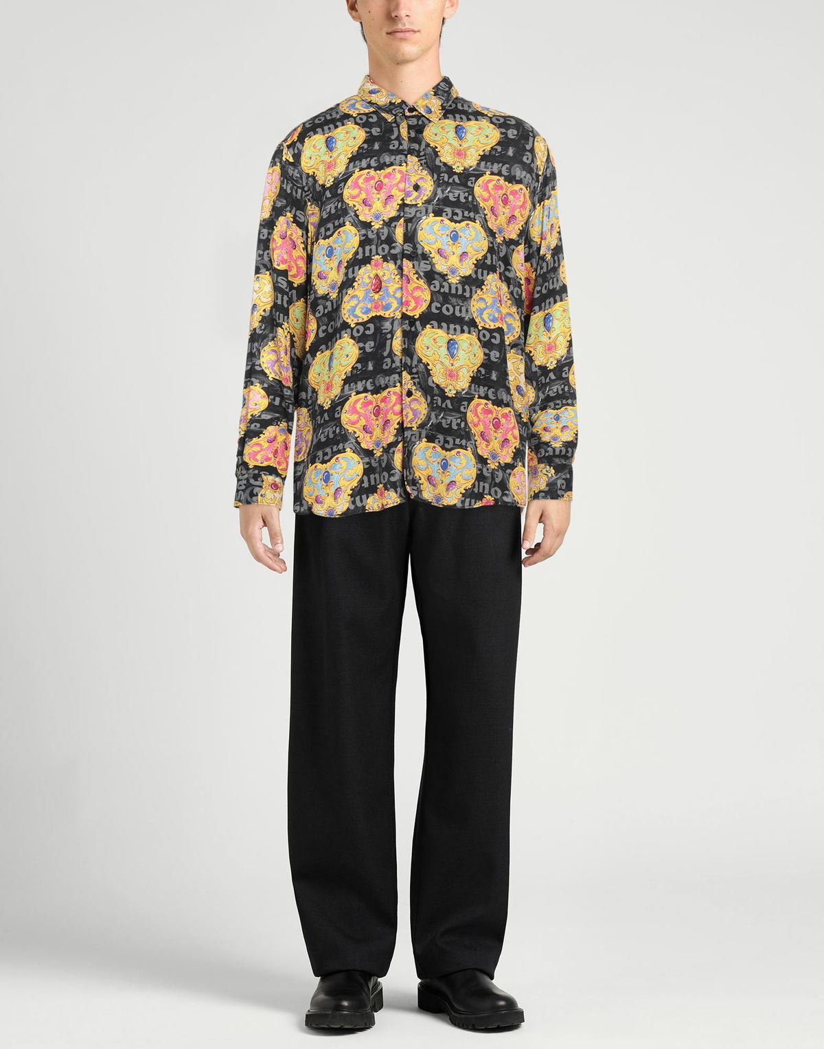 Versace Jeans Couture Mens Shirt in Black