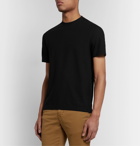 Incotex - Ice Cotton-Jersey T-Shirt - Black