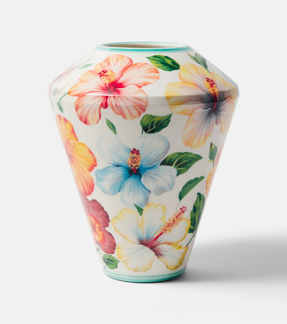 Dolce&Gabbana Casa Floral ceramic vase