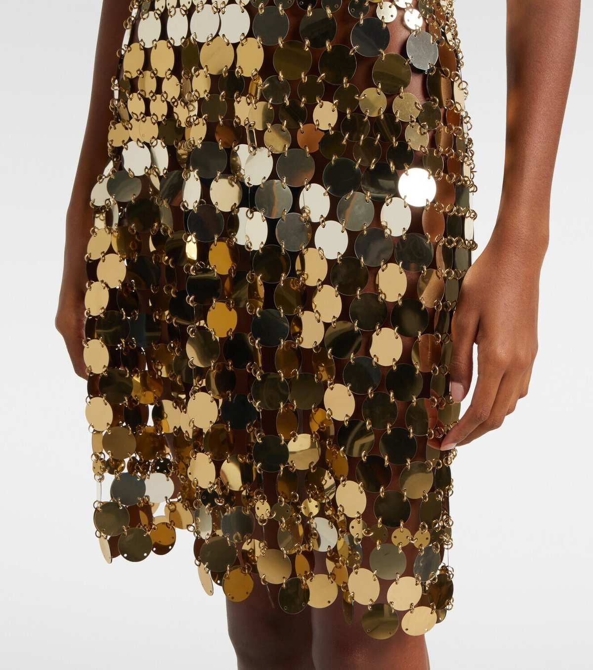 Rabanne Sparkle Discs minidress