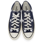 Converse Navy Stars Chuck 70 OX Sneakers