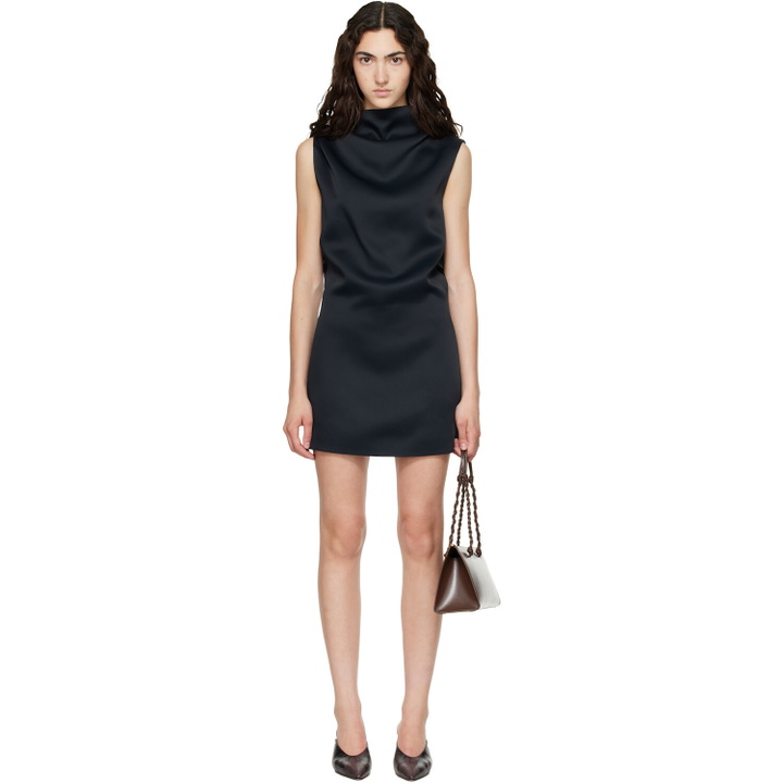 Photo: KHAITE Black Astor Minidress