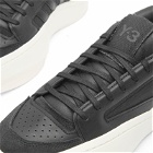 Y-3 Men's CENTENNIAL LOW Sneakers in Black/Black/Off White
