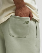 New Balance Sport Essentials Graphic Fleece Short Green - Mens - Sport & Team Shorts