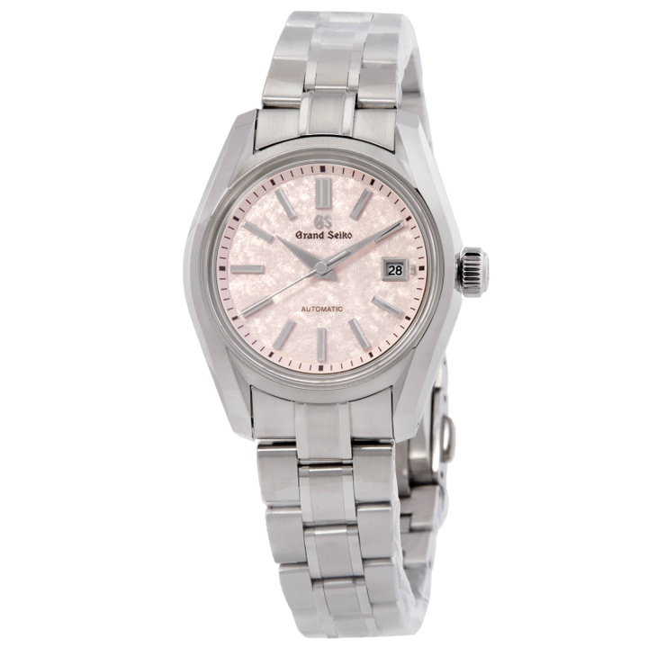 Photo: Grand Seiko Heritage Automatic Pink Dial Ladies Watch STGK031G