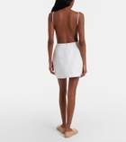 Calvin Klein Collection Henrietta peplum minidress