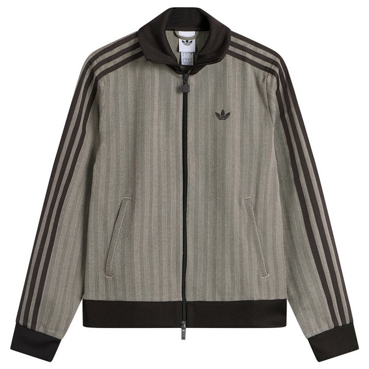 Photo: Adidas Women's Tweed Track Top in Light Brown