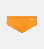 Miu Miu Logo bikini bottoms