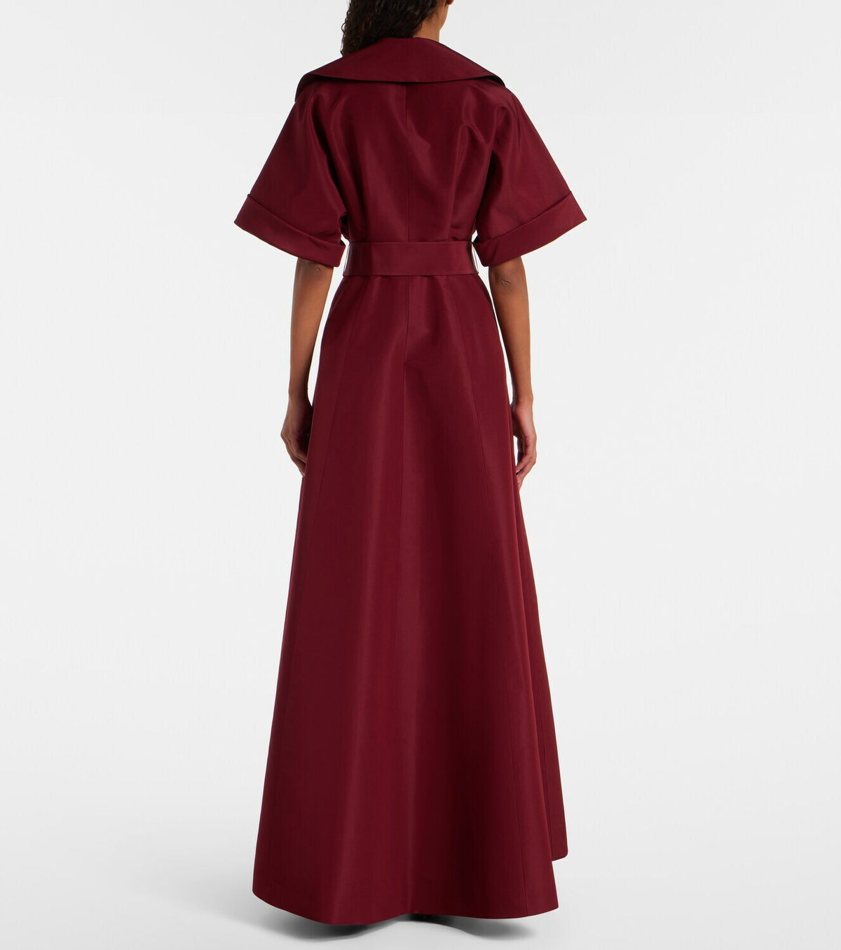 Carolina Herrera Belted silk gown