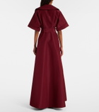 Carolina Herrera Belted silk gown