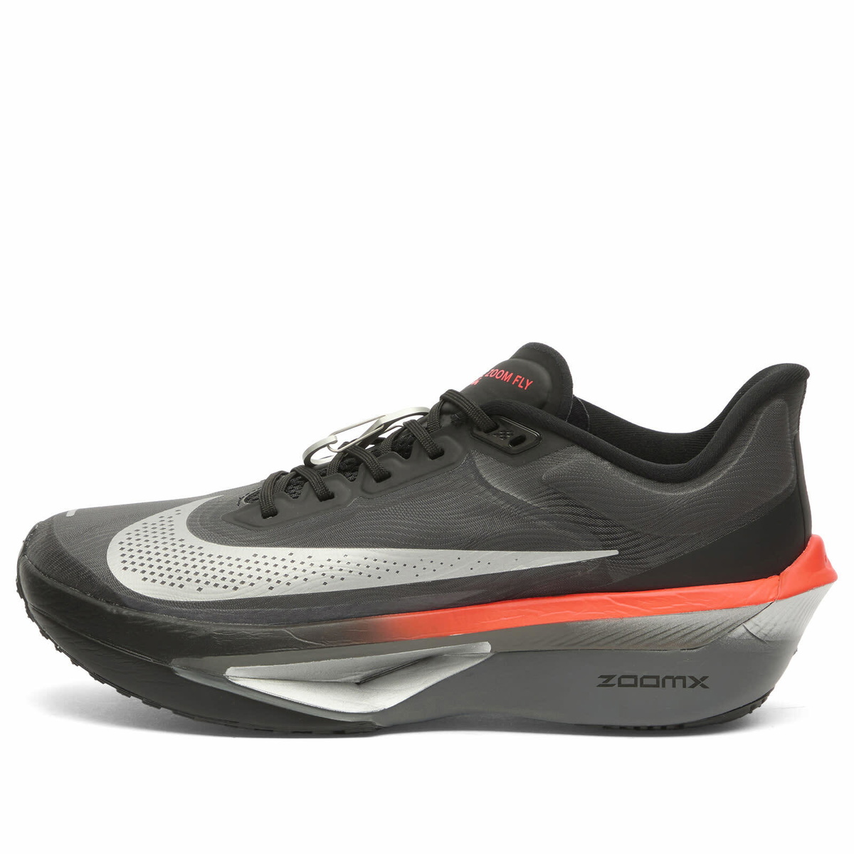 Nike Running Men's Nike Zoom Fly 6 Sneaker in Black/Crimson/Iron Grey