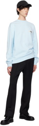 Jacquemus Blue 'Le sweatshirt Gros Grain' Sweatshirt