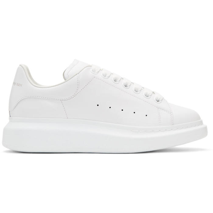 Alexander McQueen White Oversized Sneakers Alexander McQueen