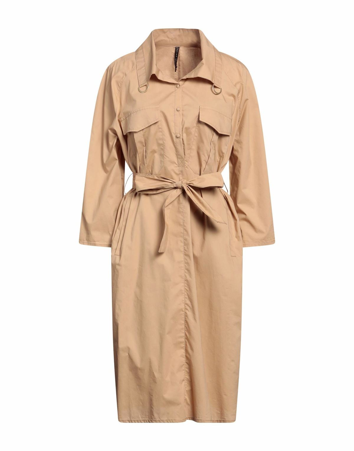 Manila Grace Womens Midi dress Sand