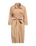 Manila Grace Womens Midi dress Sand