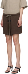 Fear of God ESSENTIALS Brown Drawstring Shorts